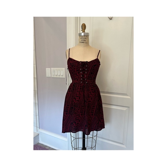 Red tribal forever 21 dress - Picture 6 of 8